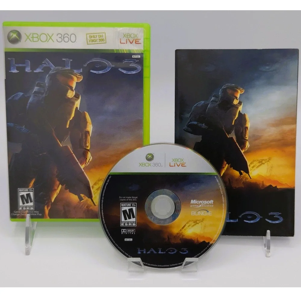 Halo 3 - Xbox 360 - CIB w/ Manual - Bungie - Tested - Fast Shipping